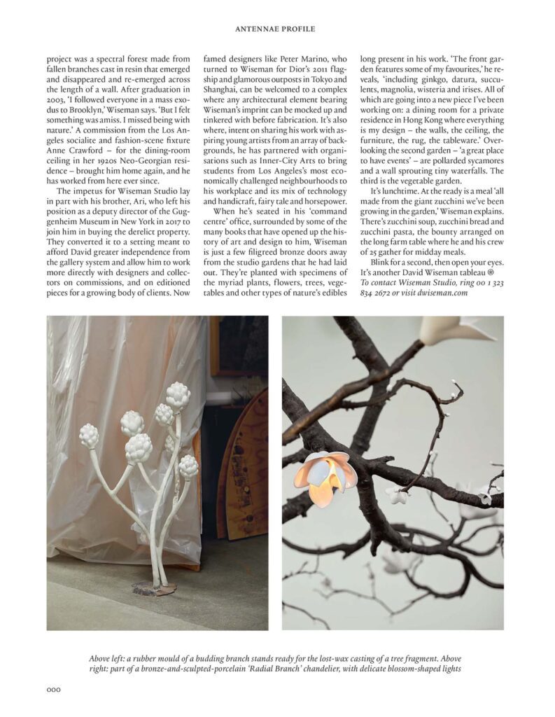 The World of Interiors article, page 6